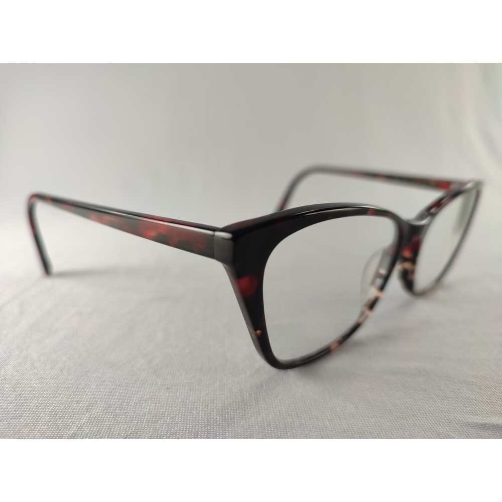 Vera Wang V589 RD Dark Red Tortoise‎ Cat Eye Eyeglass Frames 54-16 140